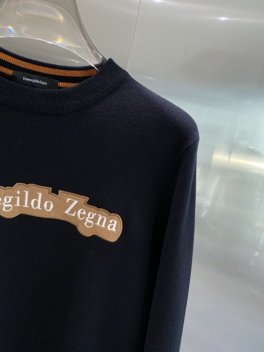 《𝙉𝙚𝙬🤍🖤杰尼亚家》2025ss秋冬新品时尚休闲打底单穿圆领商务休闲基础高档精纺毛衣 舒适保暖！抗起球