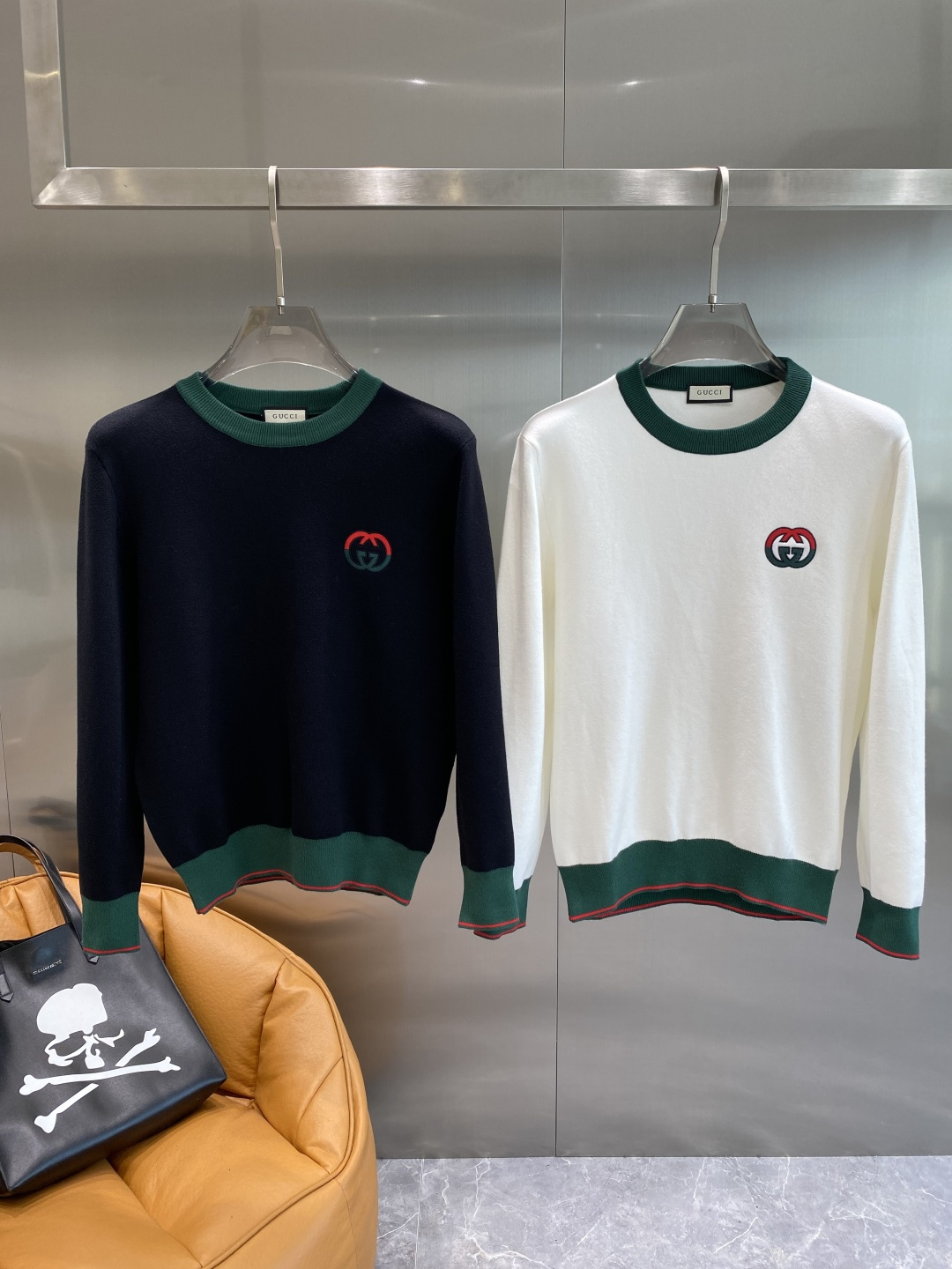 《𝙉𝙚𝙬🤍🖤古家》2025ss秋冬季大爆款官网同款毛衣，秋冬最新款！高品质进口绵羊毛混纺面料，高密度针织