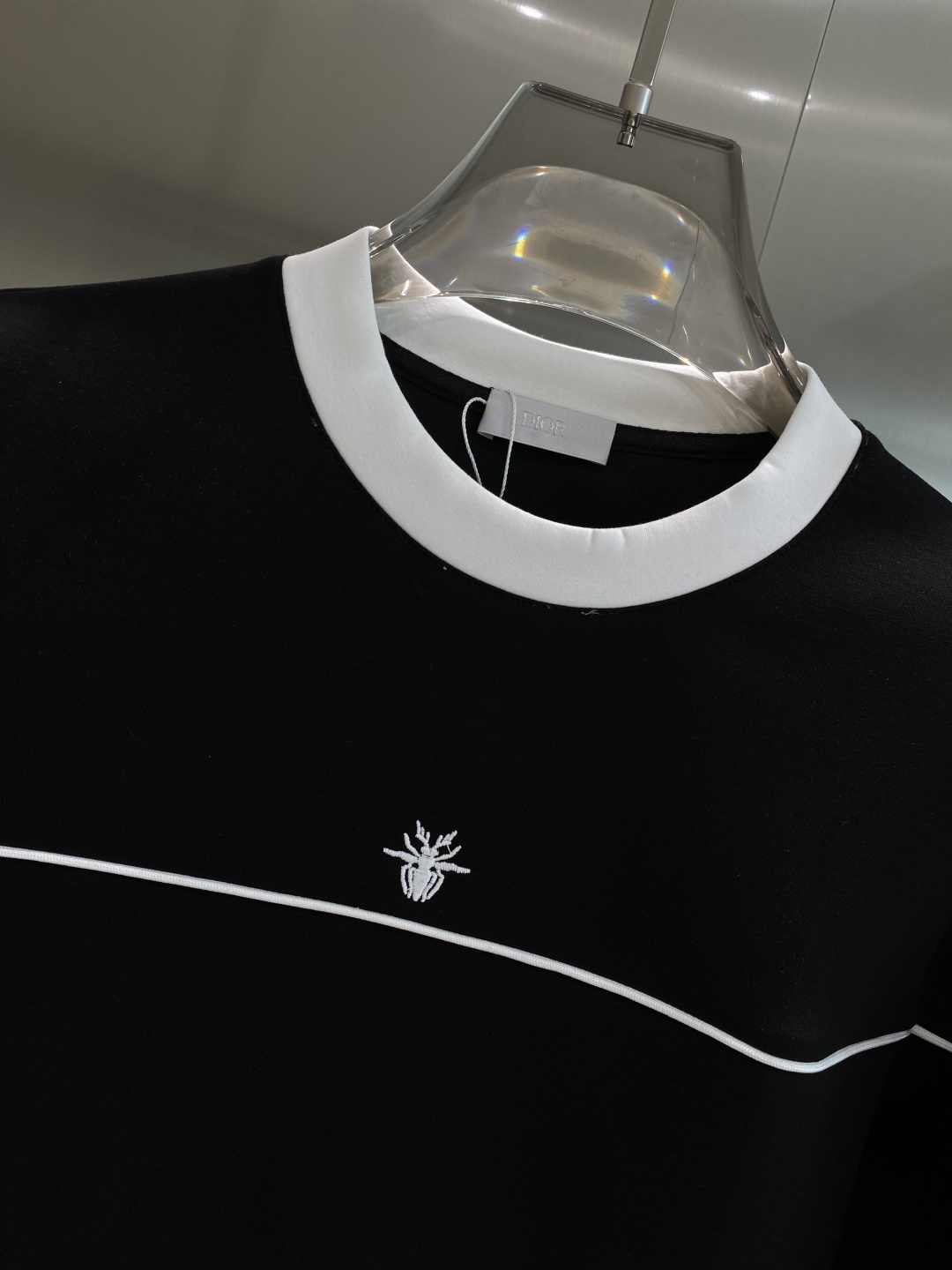 《𝙉𝙚𝙬🤍🖤迪家》25秋冬新品空气层 圆领卫衣，正面品牌标识设计，创意重释品牌标志性设计，采用400克重