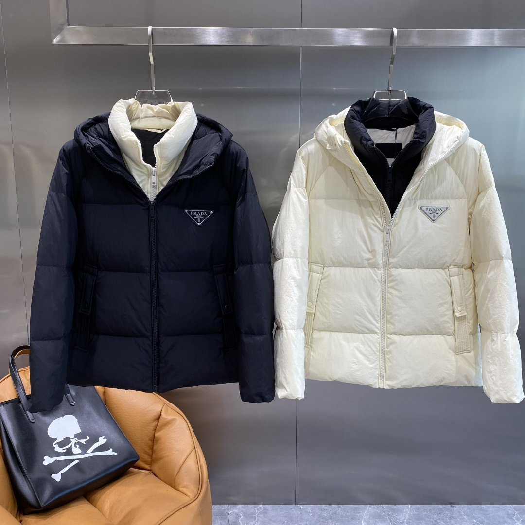 《𝙉𝙚𝙬🤍🖤普家》羽绒服 爆款🔥秋冬新款🆕羽绒服 原版1:1订制五金配件全进口原版定制 欢迎专柜对比 绝