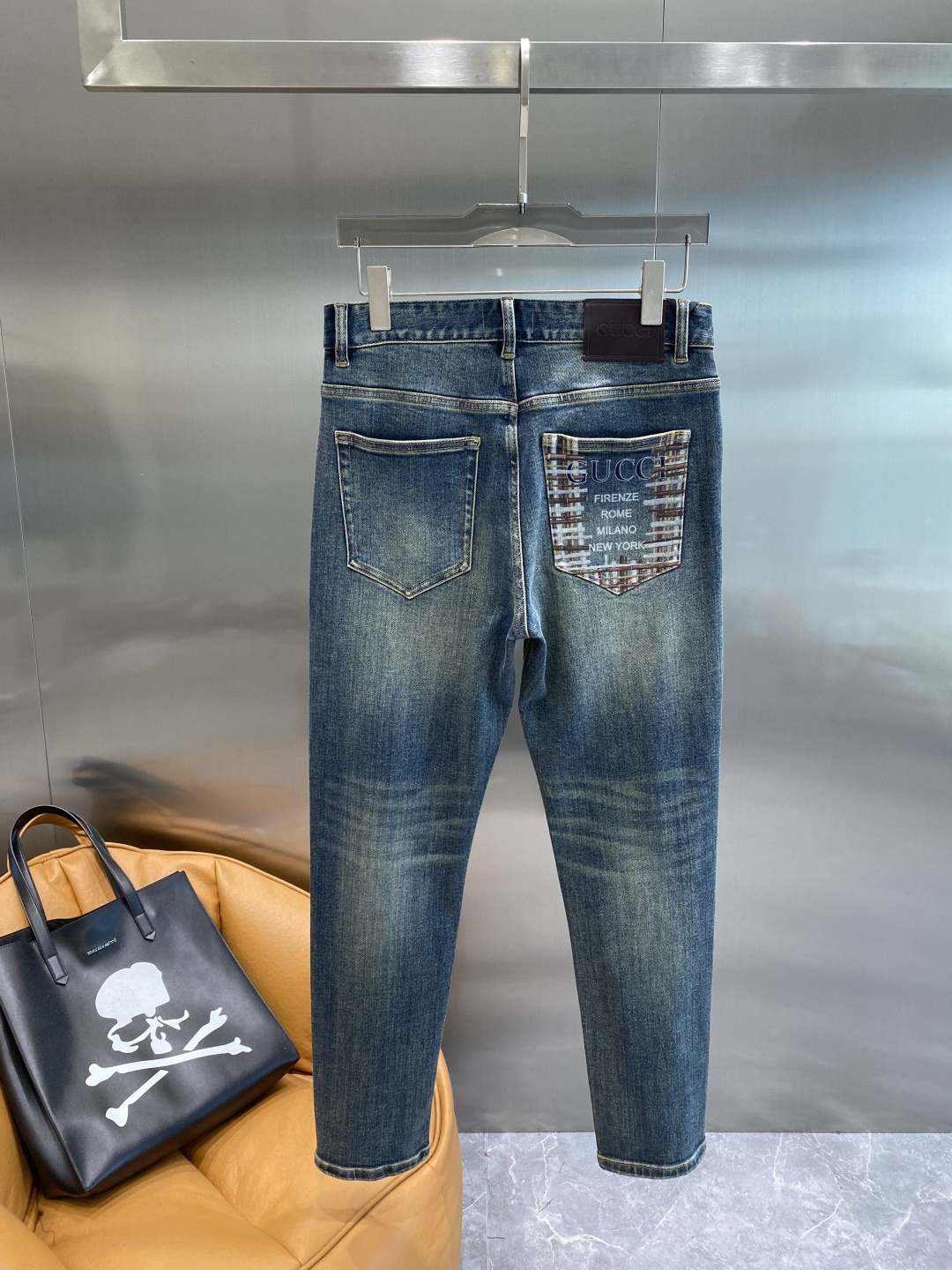 🌾售后✅ 《𝙉𝙚𝙬🤍🖤古家》2025款男士休闲牛仔裤，顶级品质！渠道订单，官网同步出售！！原厂订制牛仔全