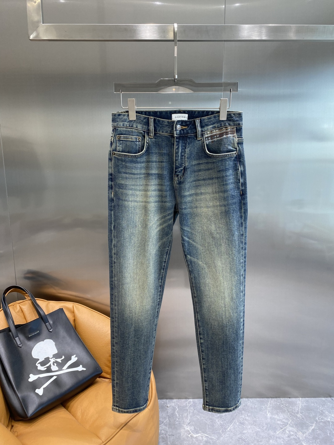 🌾售后✅ 《𝙉𝙚𝙬🤍🖤古家》2025款男士休闲牛仔裤，顶级品质！渠道订单，官网同步出售！！原厂订制牛仔全