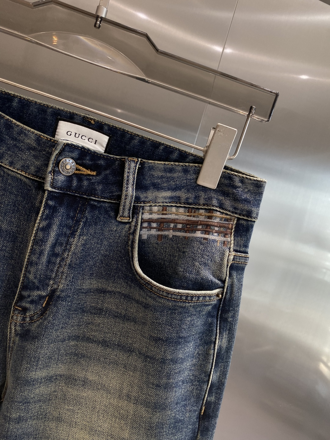 🌾售后✅ 《𝙉𝙚𝙬🤍🖤古家》2025款男士休闲牛仔裤，顶级品质！渠道订单，官网同步出售！！原厂订制牛仔全