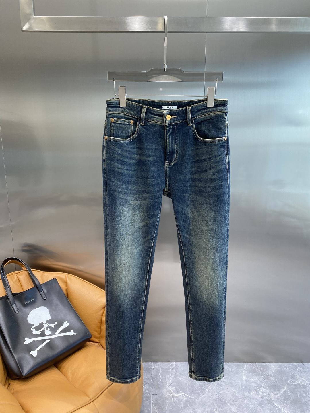 🌾售后✅ 《𝙉𝙚𝙬🖤🤍芬家》2025重工水洗休闲牛仔裤，进口原版水洗弹力面料，舒适有弹性，独特设计，版型