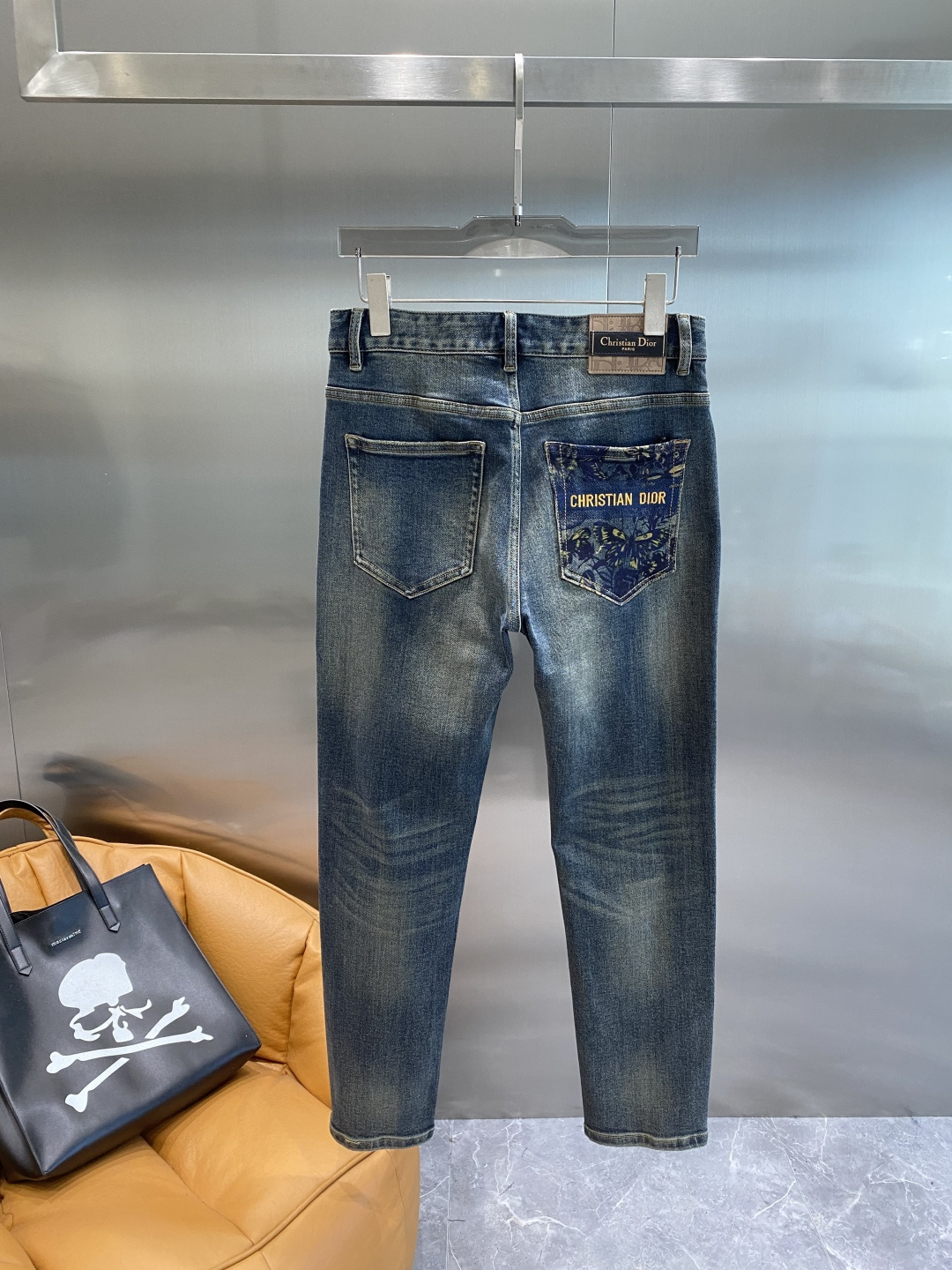 《𝙉𝙚𝙬🖤🤍迪家》2025重工水洗休闲牛仔裤，进口原版水洗弹力面料，舒适有弹性，独特设计，版型超正，舒适