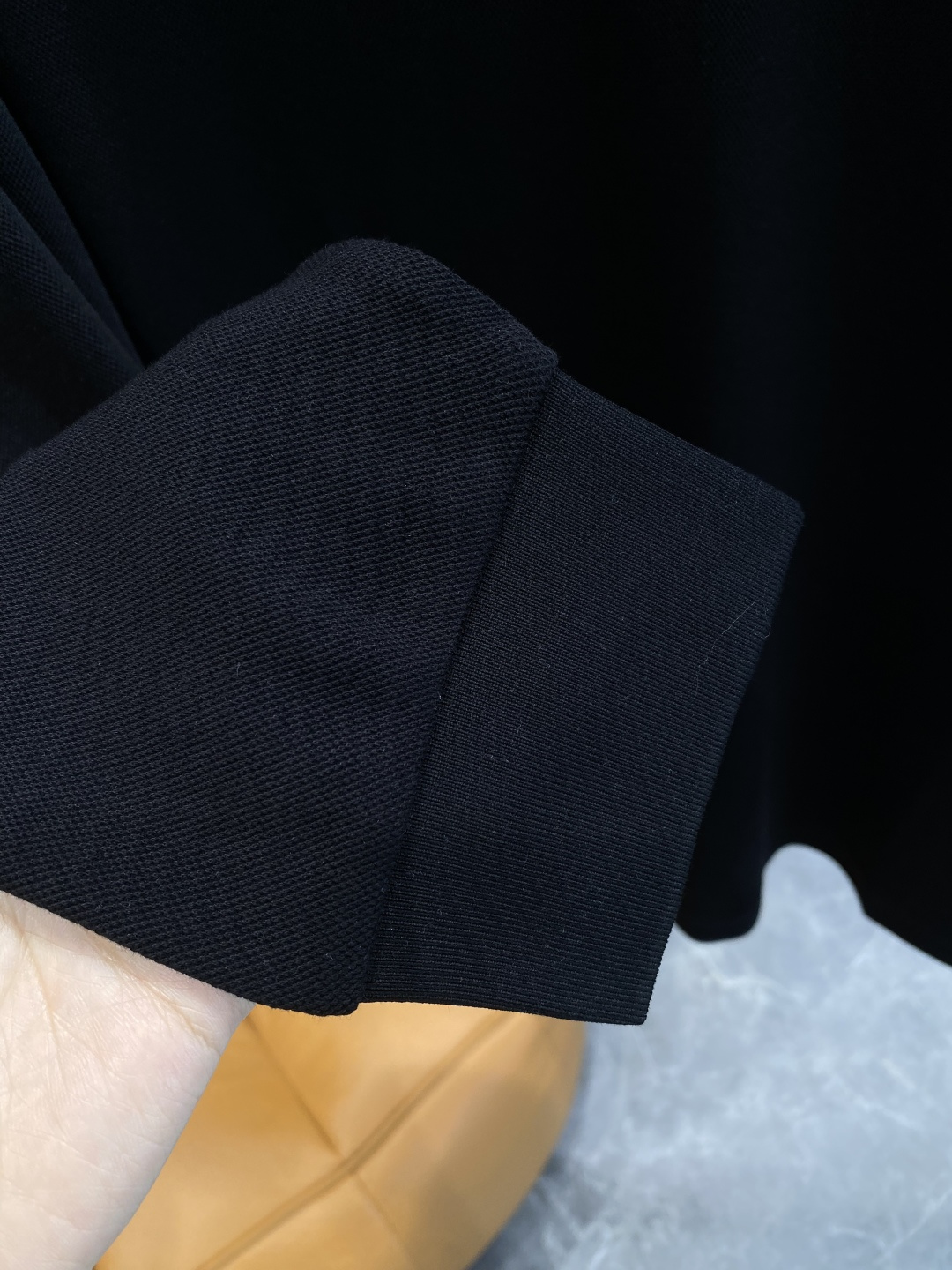 《𝙉𝙚𝙬🖤🤍迪家》2025男士商务休闲纯色翻领长袖POLO衫#客供进口100%珠地棉面料，甄选上等长绒棉