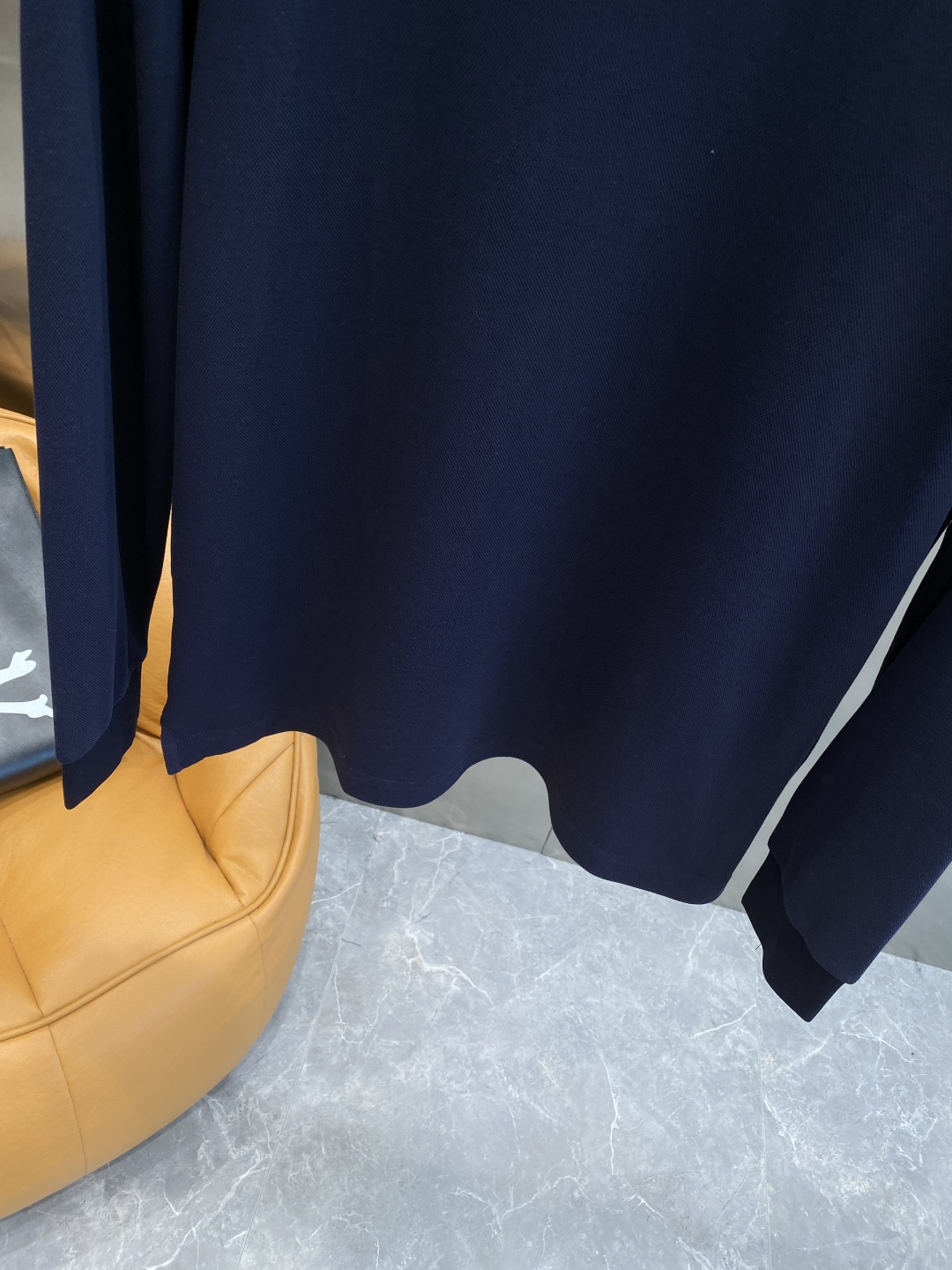 《𝙉𝙚𝙬🖤🤍罗家》2025男士商务休闲纯色翻领长袖POLO衫#客供进口100%珠地棉面料，甄选上等长绒棉