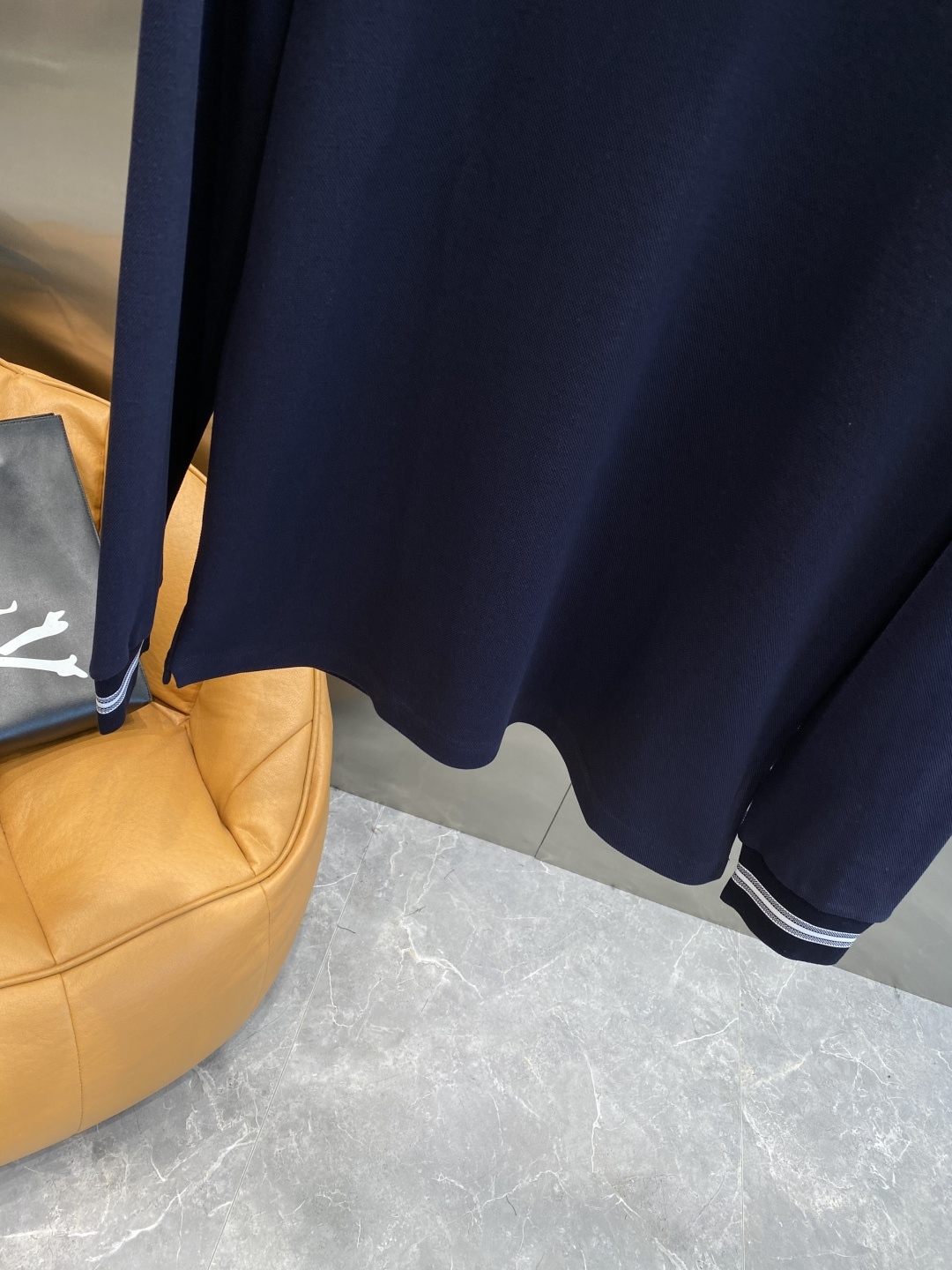 《𝙉𝙚𝙬🖤🤍迪家》2025男士商务休闲纯色翻领长袖POLO衫#客供进口100%珠地棉面料，甄选上等长绒棉