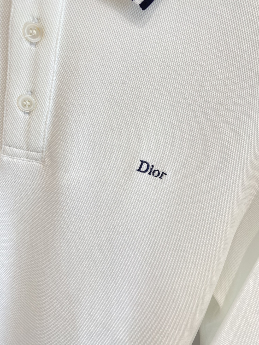 《𝙉𝙚𝙬🖤🤍迪家》2025男士商务休闲纯色翻领长袖POLO衫#客供进口100%珠地棉面料，甄选上等长绒棉