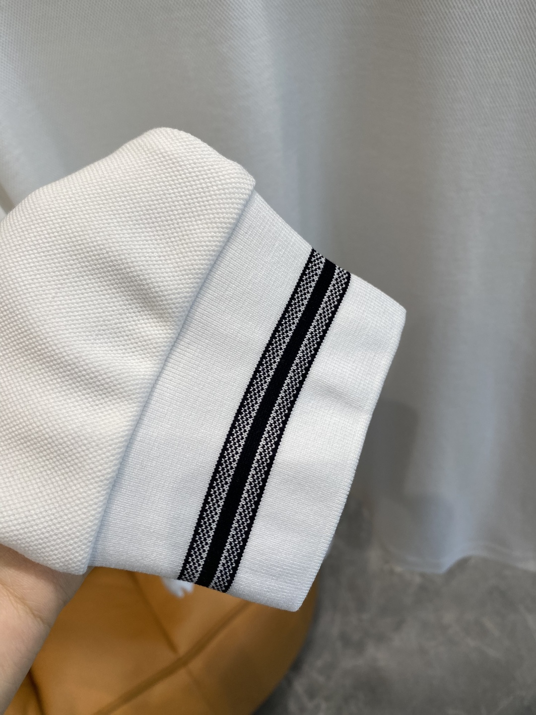 《𝙉𝙚𝙬🖤🤍迪家》2025男士商务休闲纯色翻领长袖POLO衫#客供进口100%珠地棉面料，甄选上等长绒棉