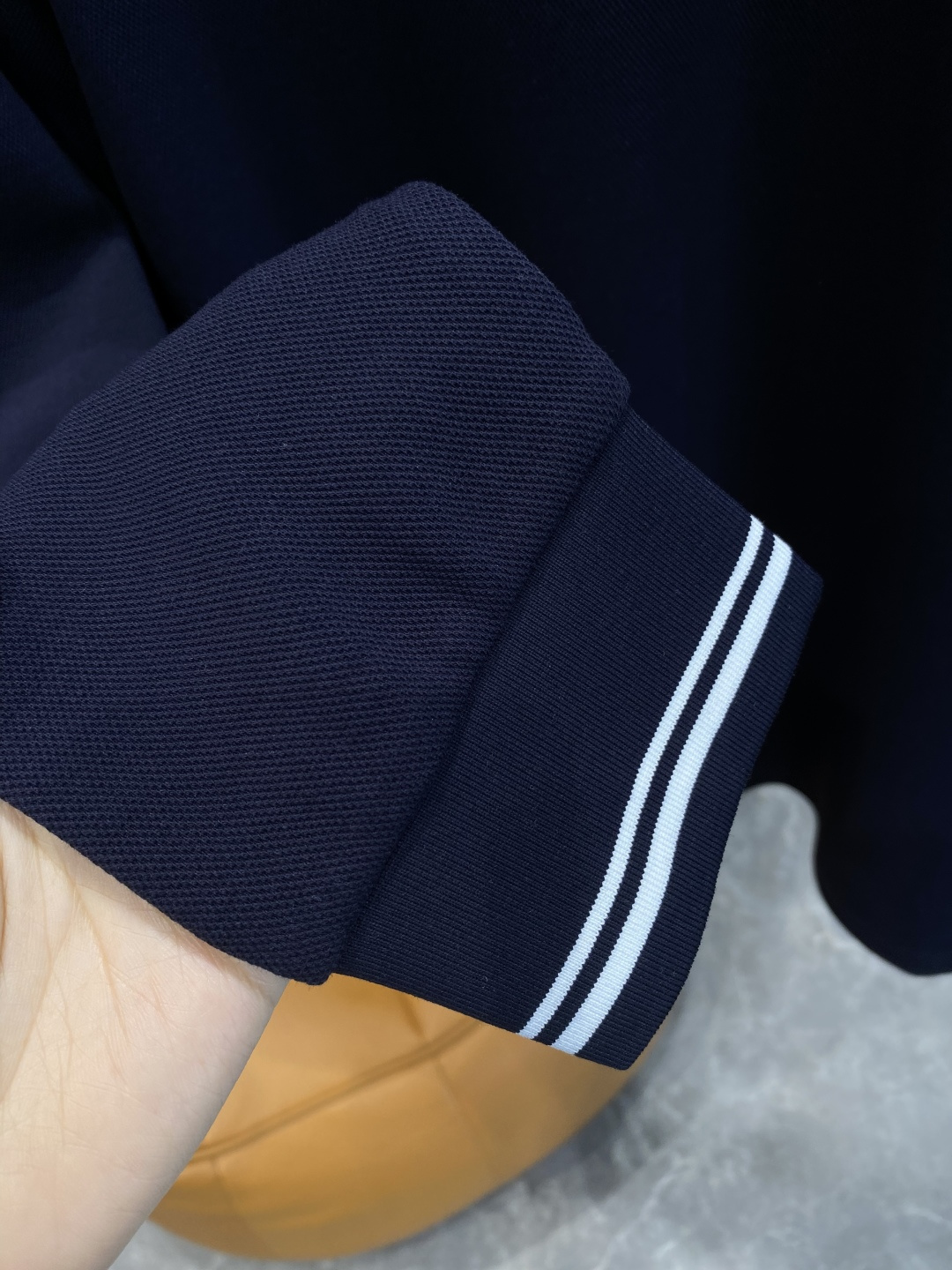 《𝙉𝙚𝙬🖤🤍迪家》2025男士商务休闲纯色翻领长袖POLO衫#客供进口100%珠地棉面料，甄选上等长绒棉