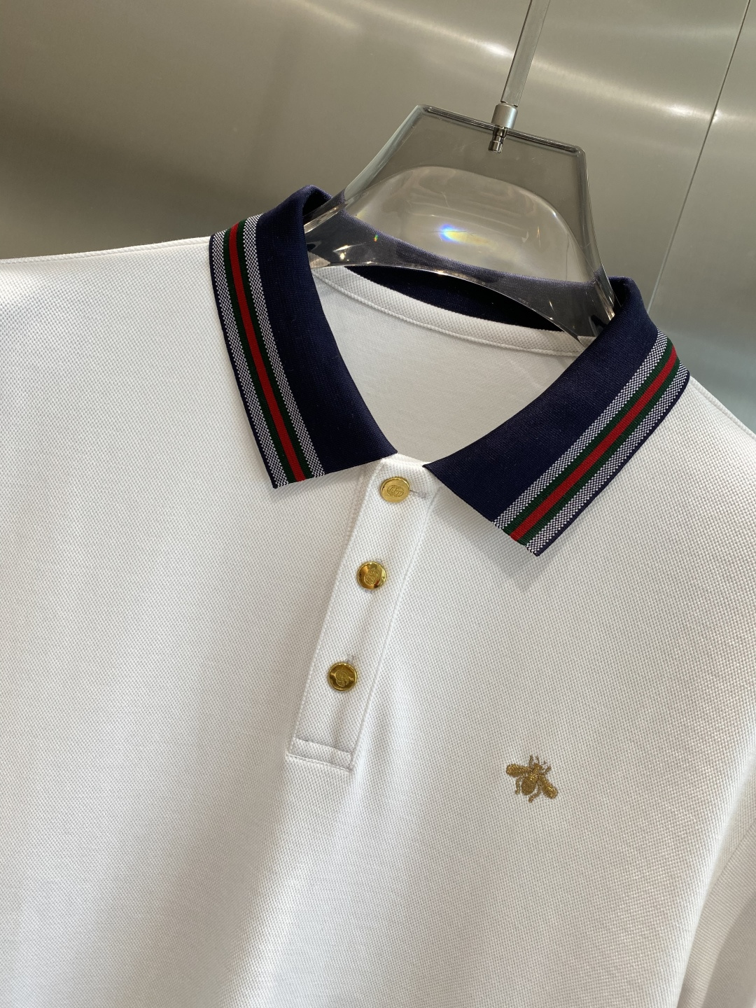 《𝙉𝙚𝙬🖤🤍古家》2025男士商务休闲纯色翻领长袖POLO衫#客供进口100%珠地棉面料，甄选上等长绒棉