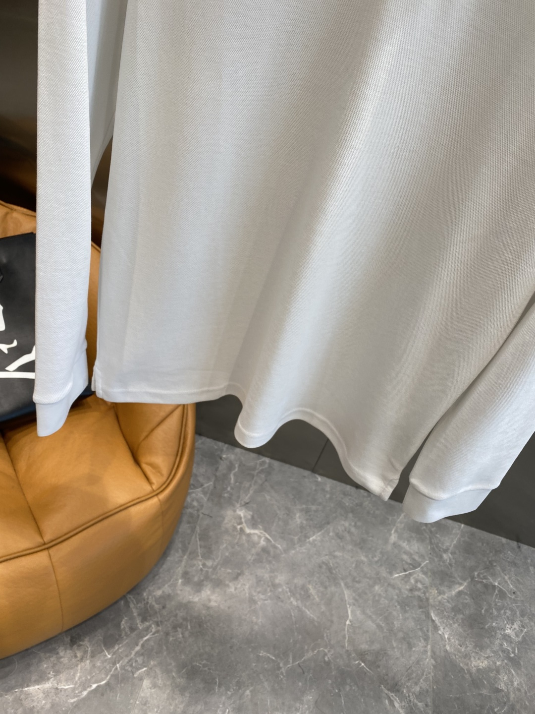 《𝙉𝙚𝙬🖤🤍古家》2025男士商务休闲纯色翻领长袖POLO衫#客供进口100%珠地棉面料，甄选上等长绒棉