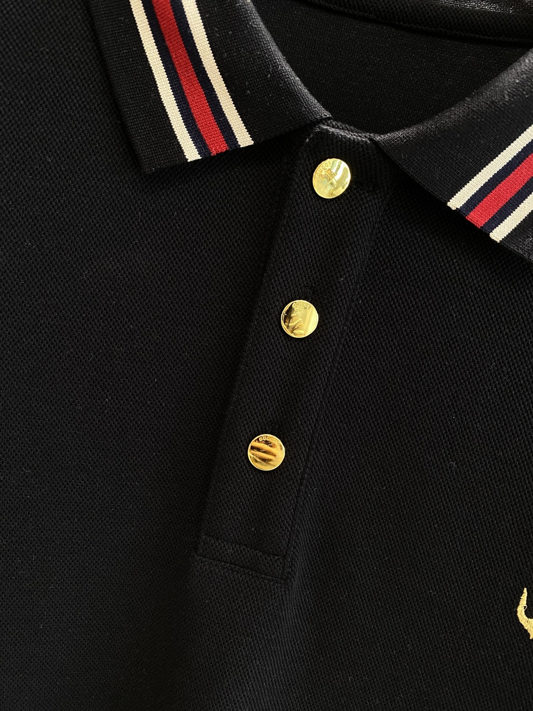 《𝙉𝙚𝙬🖤🤍古家》2025男士商务休闲纯色翻领长袖POLO衫#客供进口100%珠地棉面料，甄选上等长绒棉