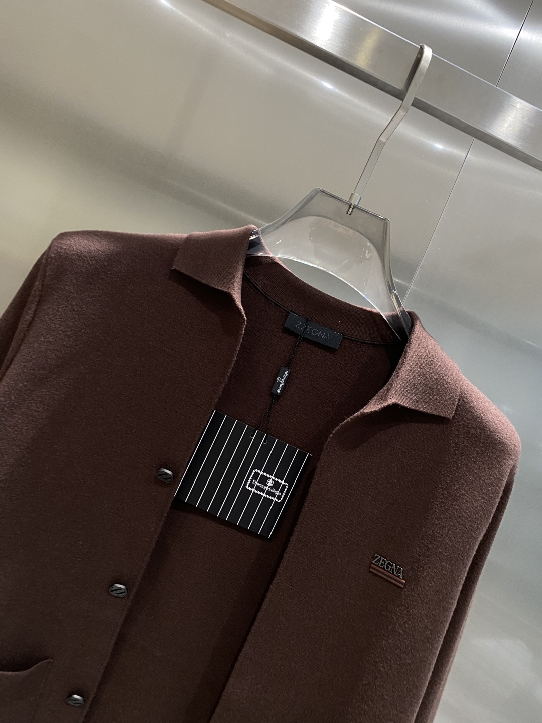 《𝙉𝙚𝙬🤍🖤杰尼家》25ss秋冬 最新最顶级开衫羊毛针织衫开衫毛衣，精致配色融合新款潮套头衫，最顶级的品