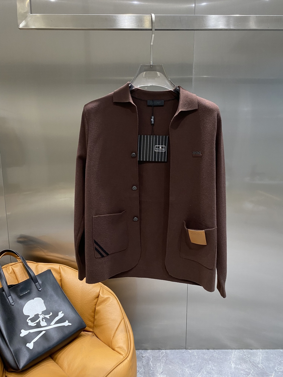 《𝙉𝙚𝙬🤍🖤杰尼家》25ss秋冬 最新最顶级开衫羊毛针织衫开衫毛衣，精致配色融合新款潮套头衫，最顶级的品