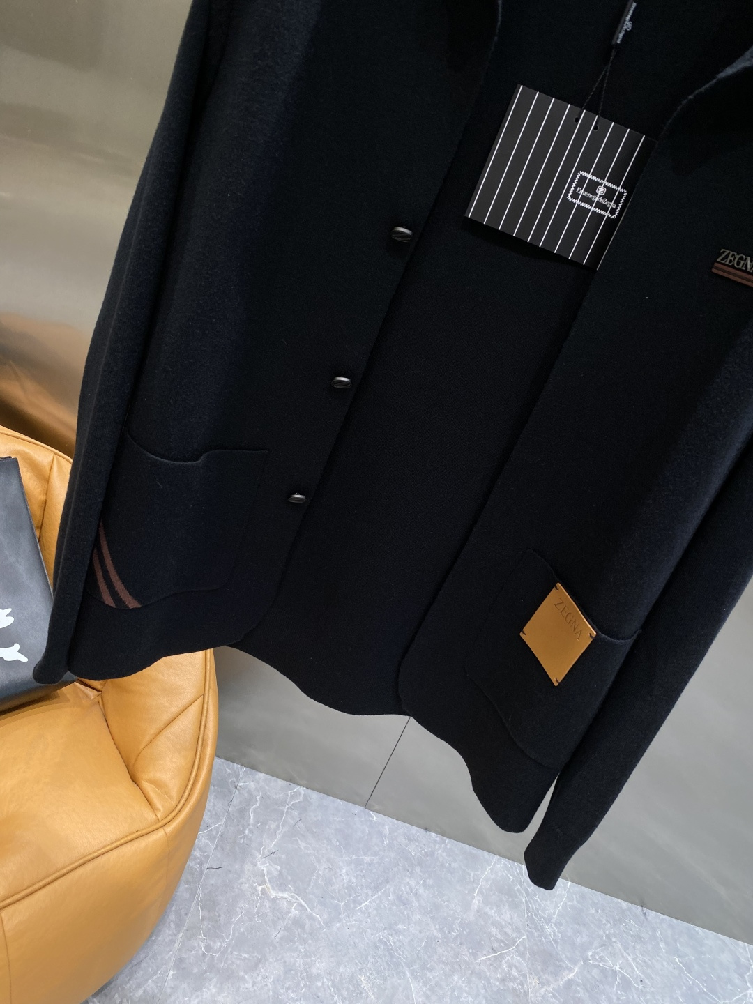 《𝙉𝙚𝙬🤍🖤杰尼家》25ss秋冬 最新最顶级开衫羊毛针织衫开衫毛衣，精致配色融合新款潮套头衫，最顶级的品