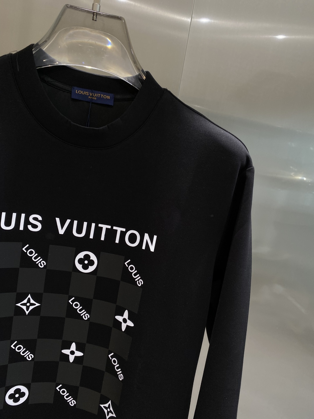 🌾 《𝙉𝙚𝙬🤍🖤驴家》25秋冬新品空气层 圆领卫衣，正面品牌标识设计，创意重释品牌标志性设计，采用400