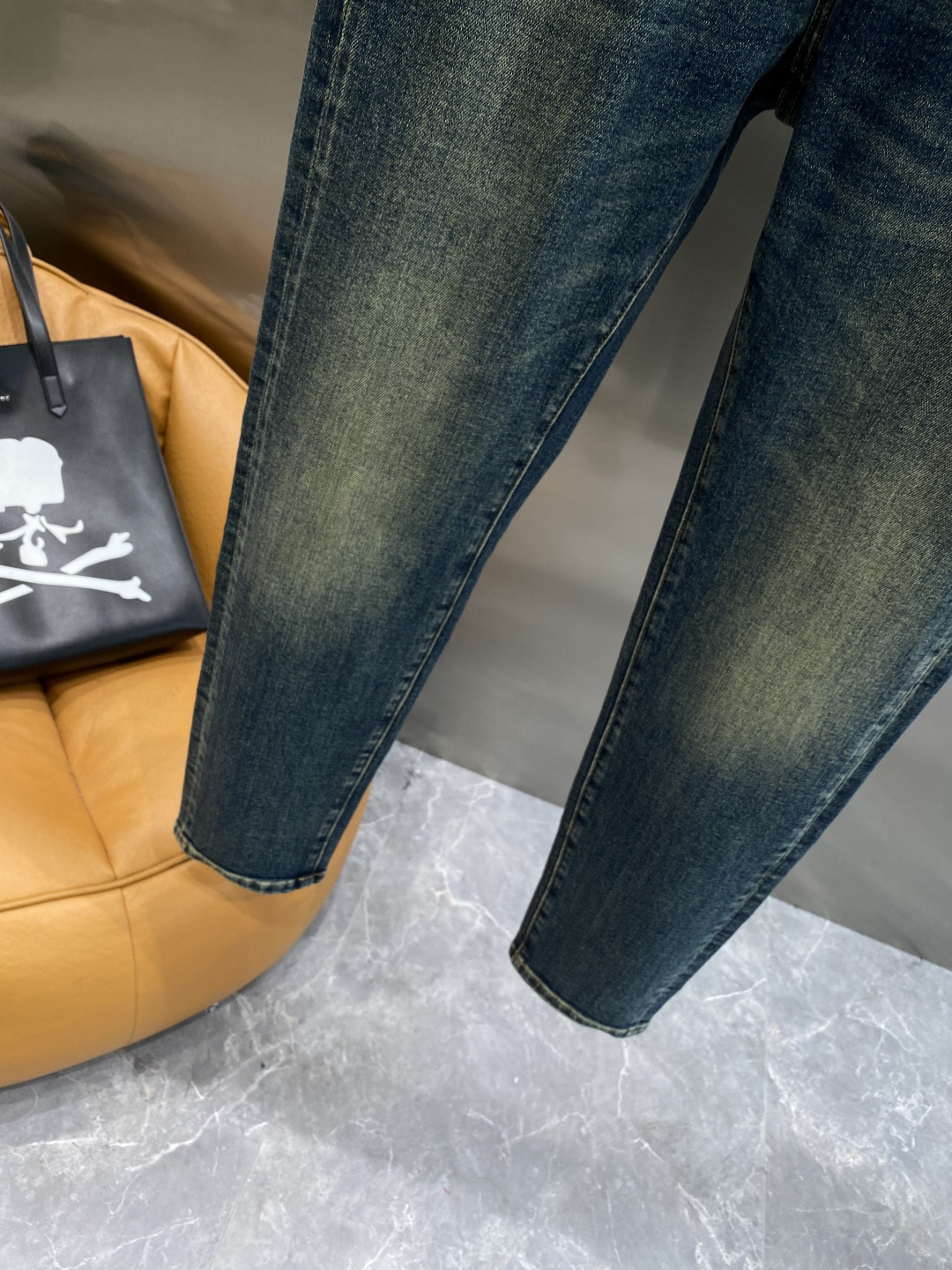 《𝙉𝙚𝙬🤍🖤普家》25ss秋冬牛仔 超级有范儿的一款牛仔裤，定制原版水洗牛仔面料，独特设计，顶级工艺字母
