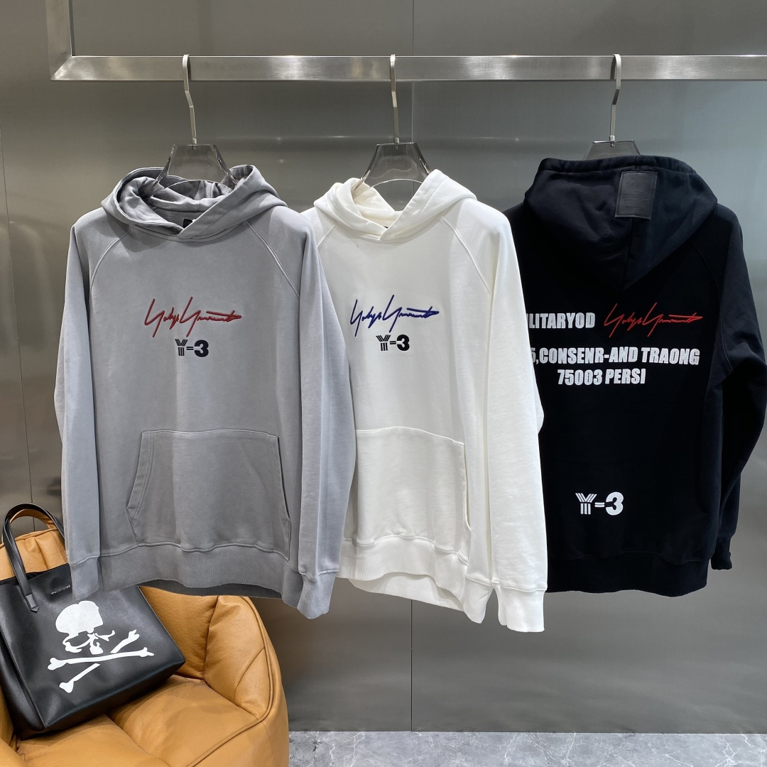 《𝙉𝙚𝙬🤍🖤Y3家》2025最新款卫衣，独家发售！原版复刻，独家设计，超强工艺！极其奢华！版型超赞！尺码