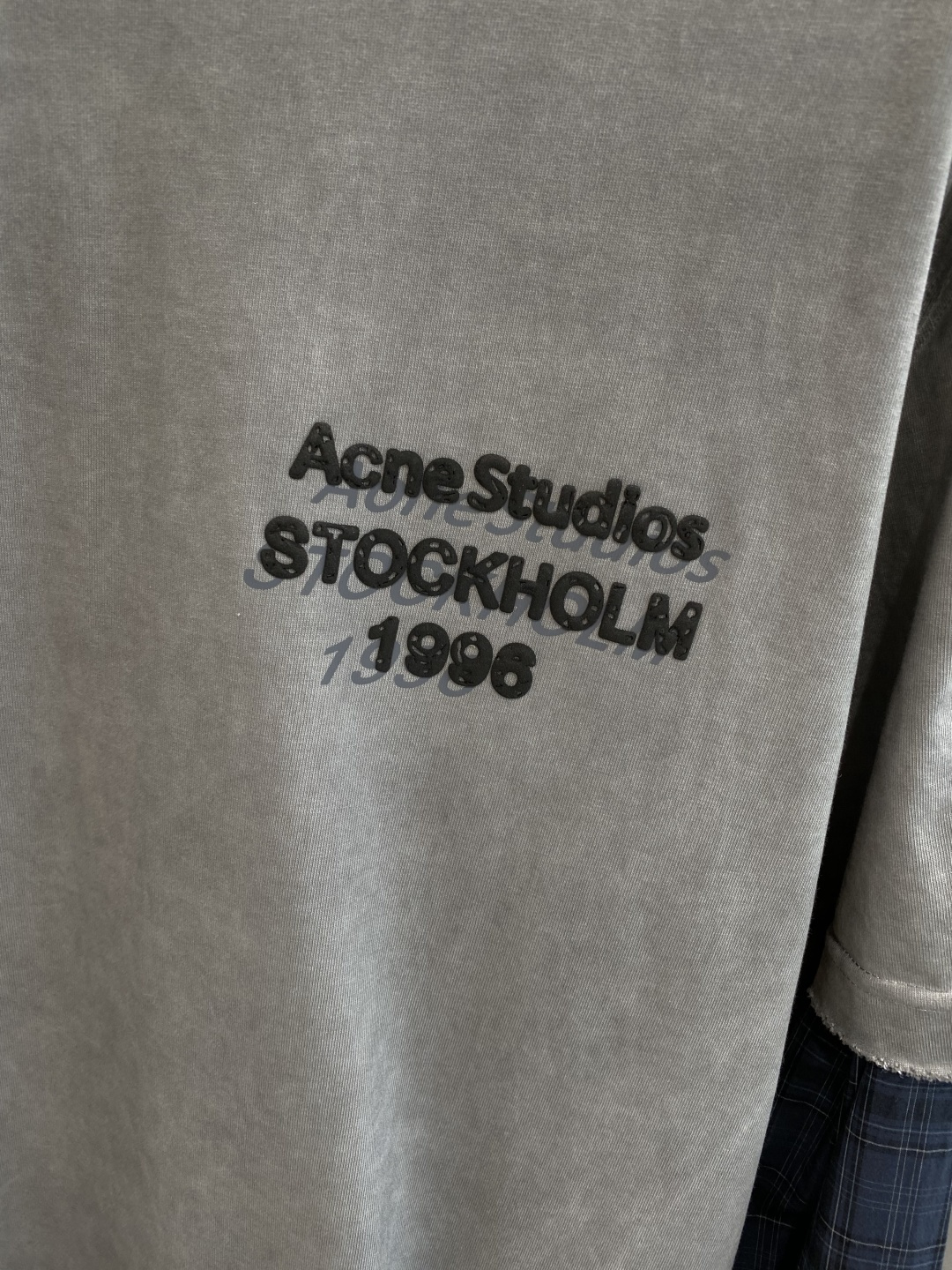 《𝙉𝙚𝙬🤍🖤Acne家》2025ss长袖t恤 定制全棉双纱紧密爽滑面料，布面干净，布纹清晰，手感非常细腻