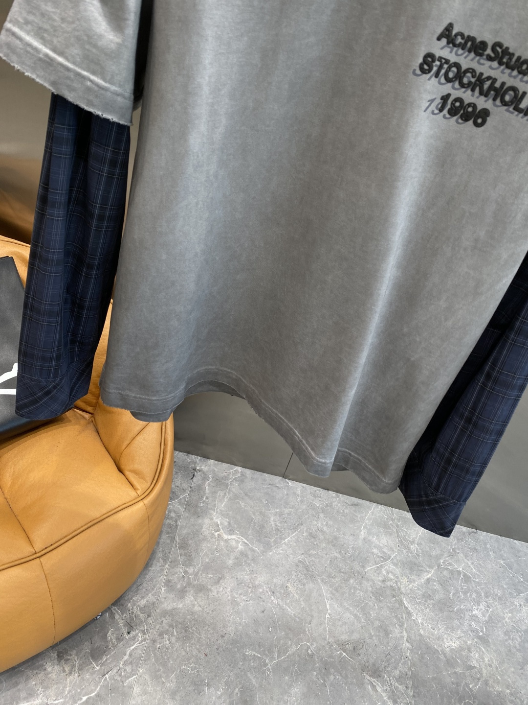 《𝙉𝙚𝙬🤍🖤Acne家》2025ss长袖t恤 定制全棉双纱紧密爽滑面料，布面干净，布纹清晰，手感非常细腻