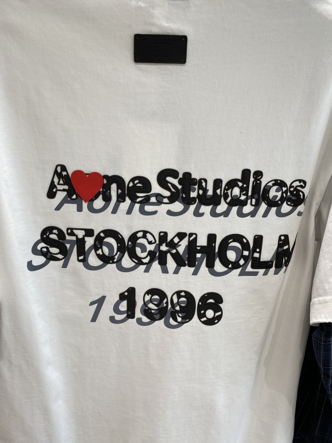 《𝙉𝙚𝙬🤍🖤Acne家》2025ss长袖t恤 定制全棉双纱紧密爽滑面料，布面干净，布纹清晰，手感非常细腻