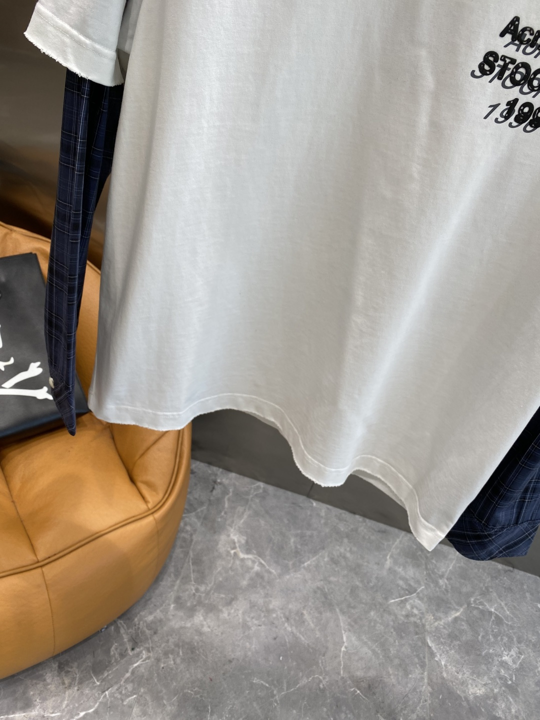 《𝙉𝙚𝙬🤍🖤Acne家》2025ss长袖t恤 定制全棉双纱紧密爽滑面料，布面干净，布纹清晰，手感非常细腻