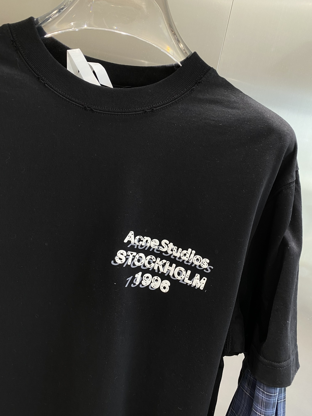 《𝙉𝙚𝙬🤍🖤Acne家》2025ss长袖t恤 定制全棉双纱紧密爽滑面料，布面干净，布纹清晰，手感非常细腻