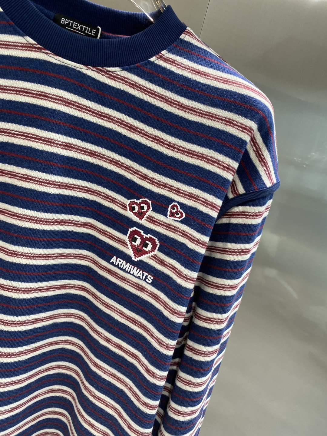 《𝙉𝙚𝙬🤍🖤Play家》2025ss长袖t恤 定制全棉双纱紧密爽滑面料，布面干净，布纹清晰，手感非常细腻