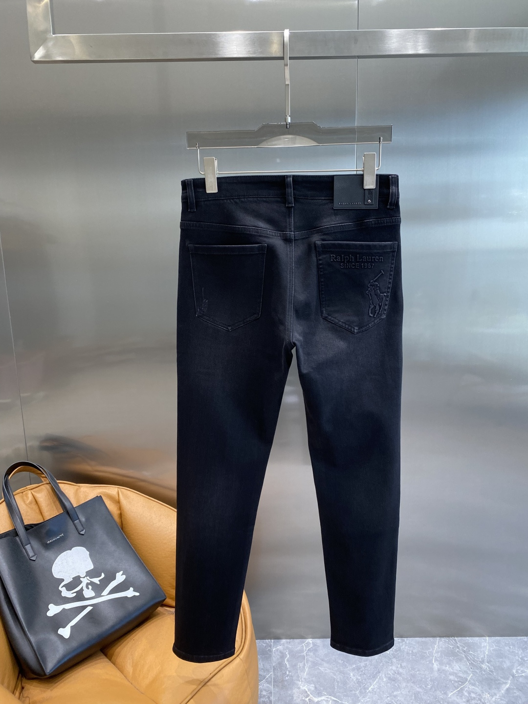 《𝙉𝙚𝙬🤍🖤POLO家》25ss秋冬牛仔 超级有范儿的一款牛仔裤，定制原版水洗牛仔面料，独特设计，顶级工