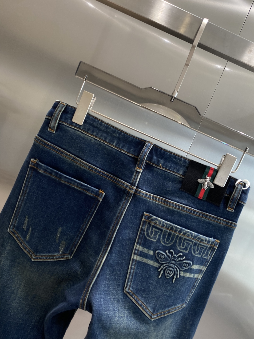 《𝙉𝙚𝙬🤍🖤古家》25ss秋冬牛仔 超级有范儿的一款牛仔裤，定制原版水洗牛仔面料，独特设计，顶级工艺字母