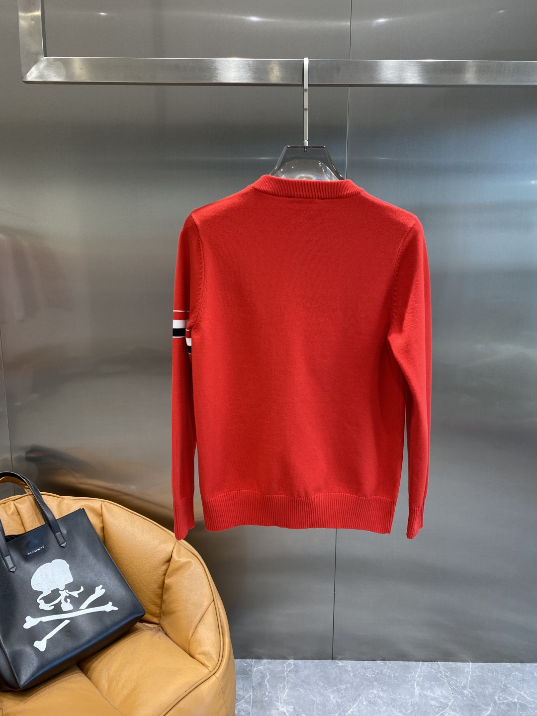 🌾 新年中国红系列♥️♥️♥️《𝙉𝙚𝙬🤍🖤TB家》2025ss秋冬新品时尚休闲打底单穿圆领商务休闲基础高