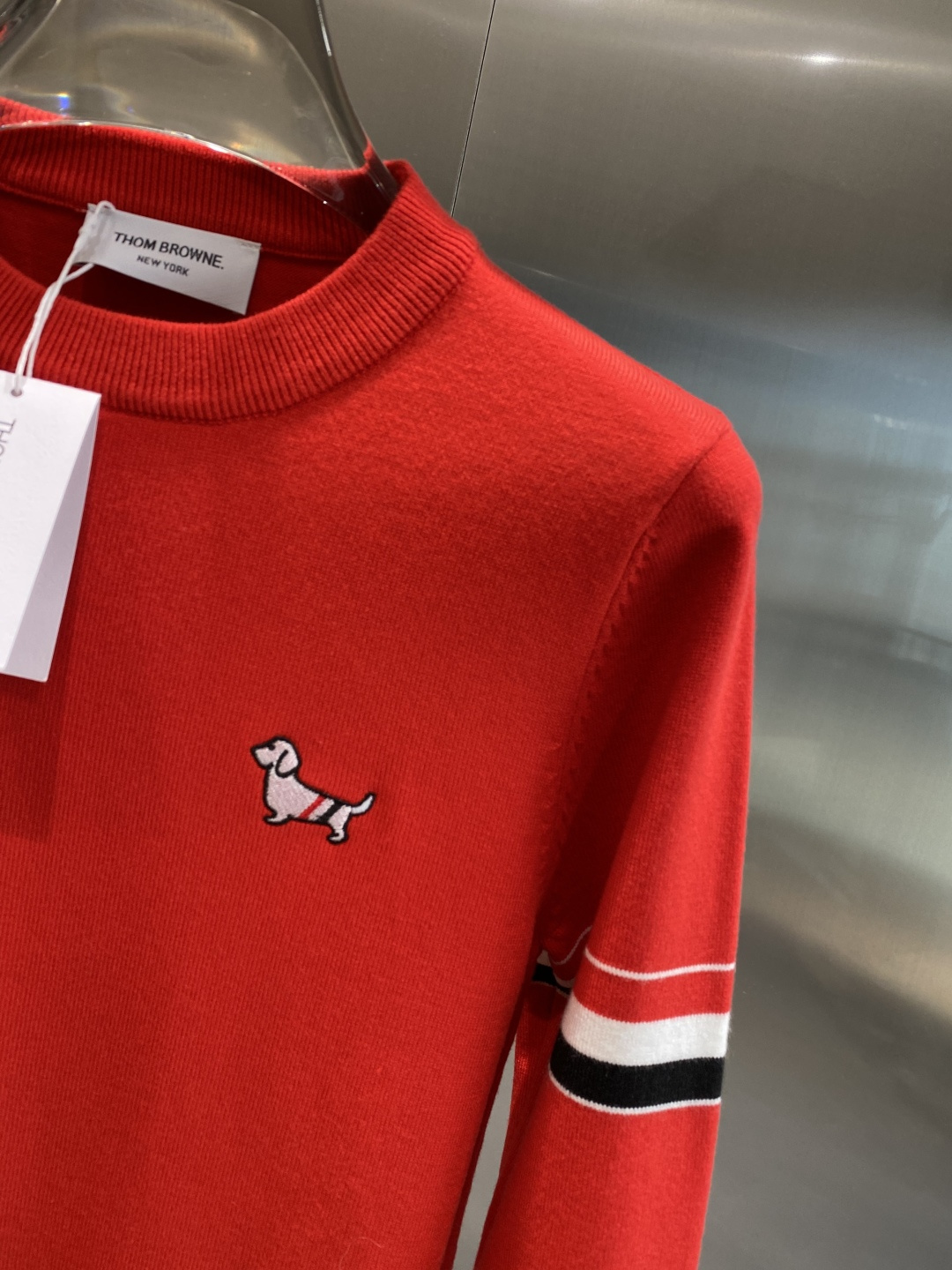 🌾 新年中国红系列♥️♥️♥️《𝙉𝙚𝙬🤍🖤TB家》2025ss秋冬新品时尚休闲打底单穿圆领商务休闲基础高