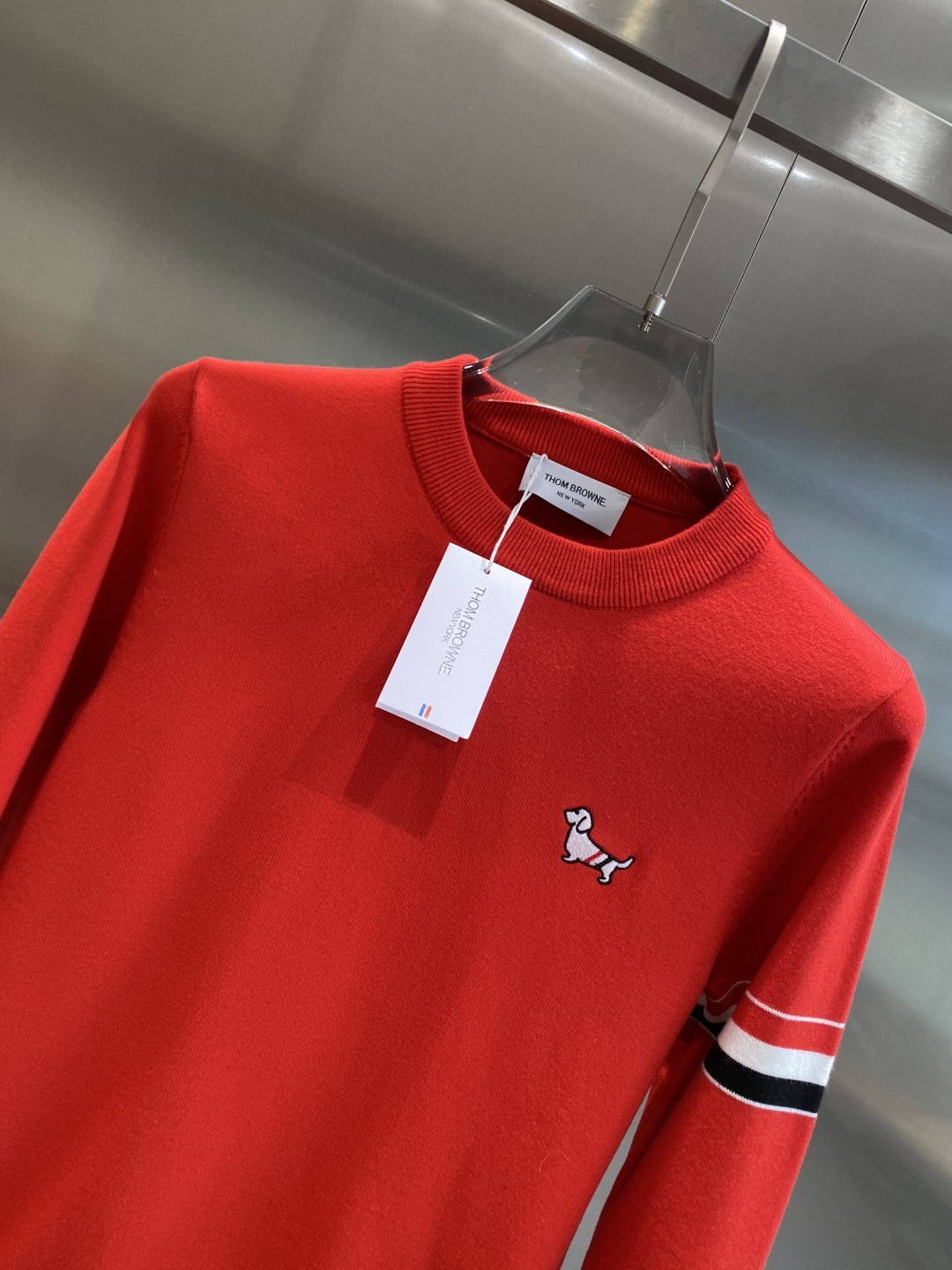 🌾 新年中国红系列♥️♥️♥️《𝙉𝙚𝙬🤍🖤TB家》2025ss秋冬新品时尚休闲打底单穿圆领商务休闲基础高