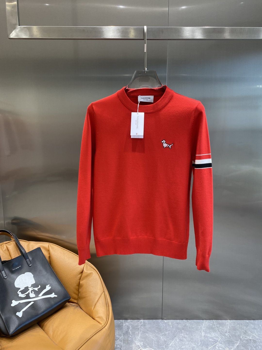 🌾 新年中国红系列♥️♥️♥️《𝙉𝙚𝙬🤍🖤TB家》2025ss秋冬新品时尚休闲打底单穿圆领商务休闲基础高