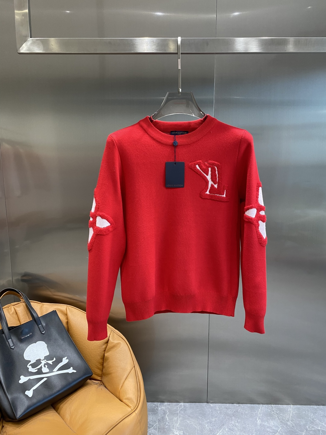 🌾 新年中国红系列♥️♥️♥️《𝙉𝙚𝙬🤍🖤驴家》2025ss秋冬新品时尚休闲打底单穿圆领商务休闲基础高档