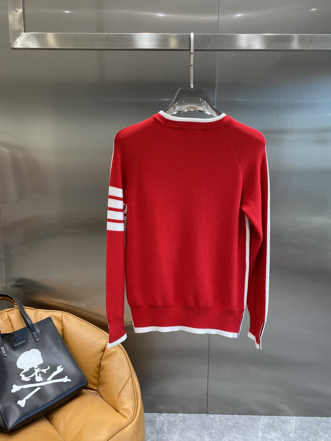 🌾 新年中国红系列♥️♥️♥️《𝙉𝙚𝙬🤍🖤TB家》2025ss秋冬新品时尚休闲打底单穿圆领商务休闲基础高