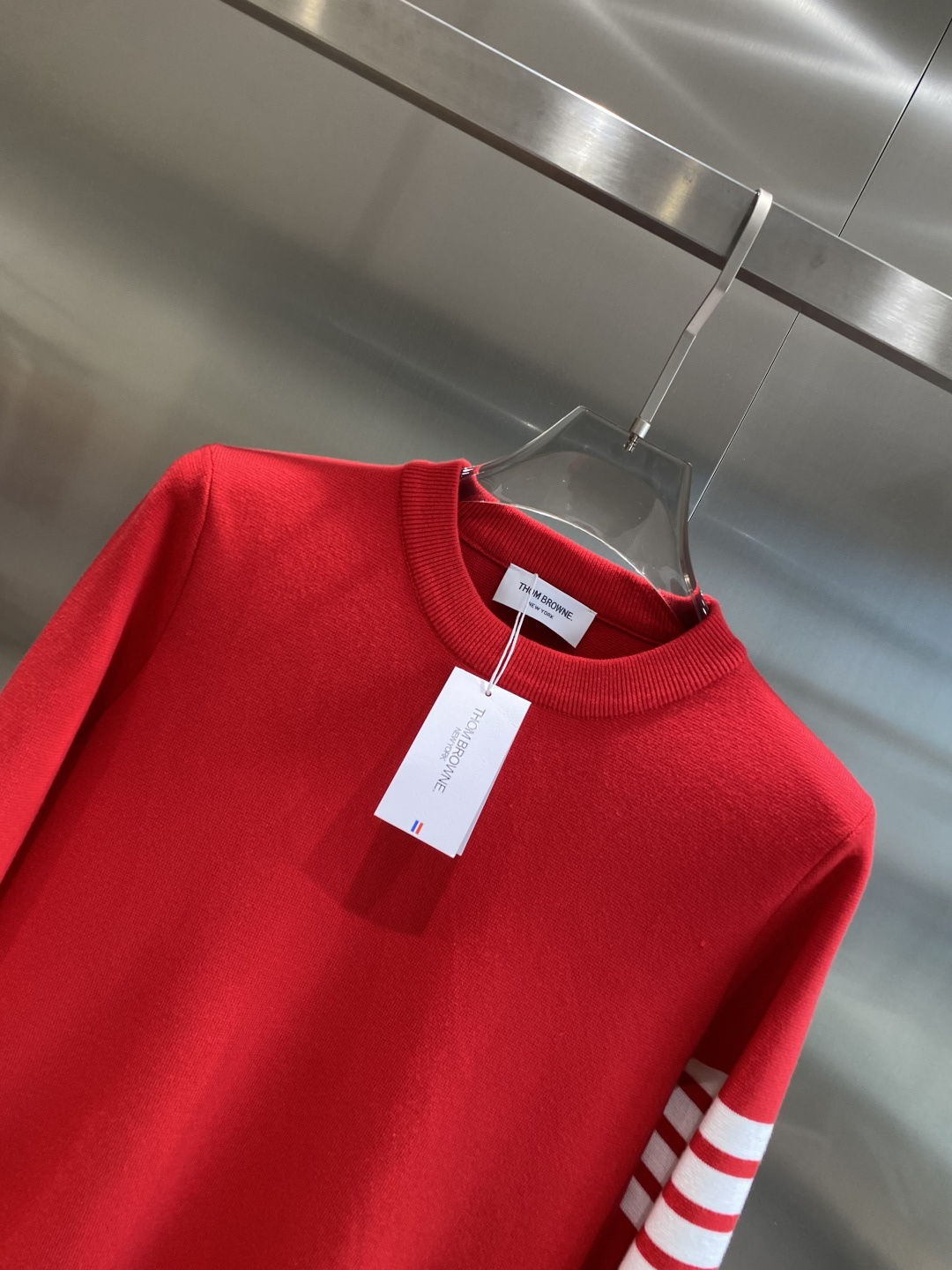 🌾 新年中国红系列♥️♥️♥️《𝙉𝙚𝙬🤍🖤TB家》2025ss秋冬新品时尚休闲打底单穿圆领商务休闲基础高