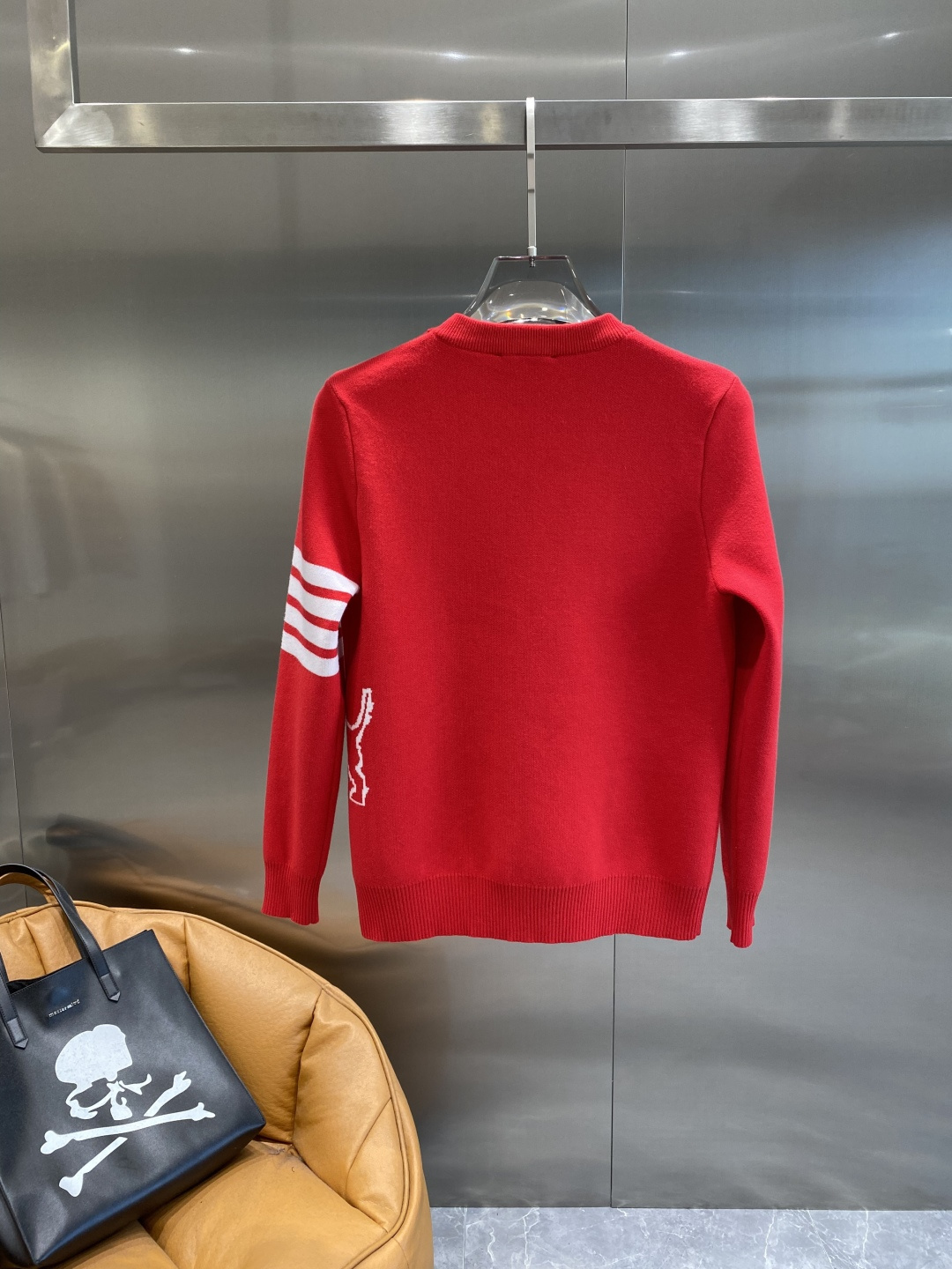 🌾 新年中国红系列♥️♥️♥️《𝙉𝙚𝙬🤍🖤TB家》2025ss秋冬新品时尚休闲打底单穿圆领商务休闲基础高