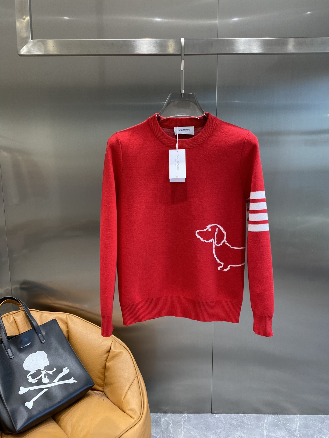 🌾 新年中国红系列♥️♥️♥️《𝙉𝙚𝙬🤍🖤TB家》2025ss秋冬新品时尚休闲打底单穿圆领商务休闲基础高