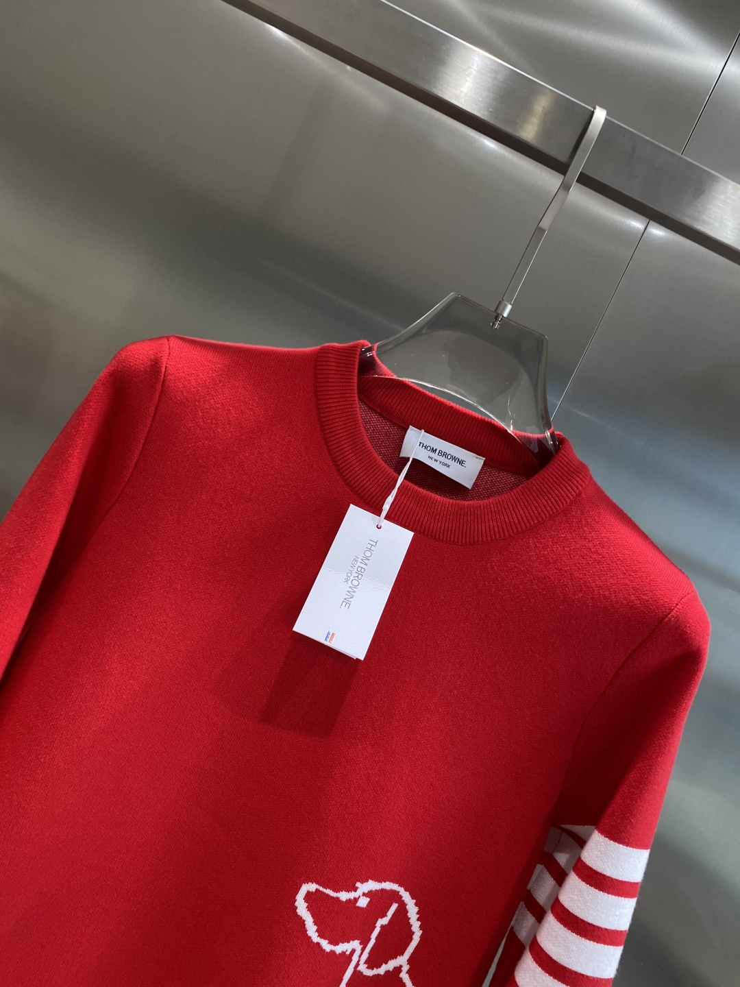 🌾 新年中国红系列♥️♥️♥️《𝙉𝙚𝙬🤍🖤TB家》2025ss秋冬新品时尚休闲打底单穿圆领商务休闲基础高