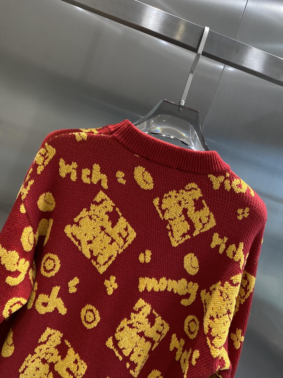 🌾 新年中国红系列♥️♥️♥️《𝙉𝙚𝙬🤍🖤驴家》2025ss秋冬新品时尚休闲打底单穿圆领商务休闲基础高档