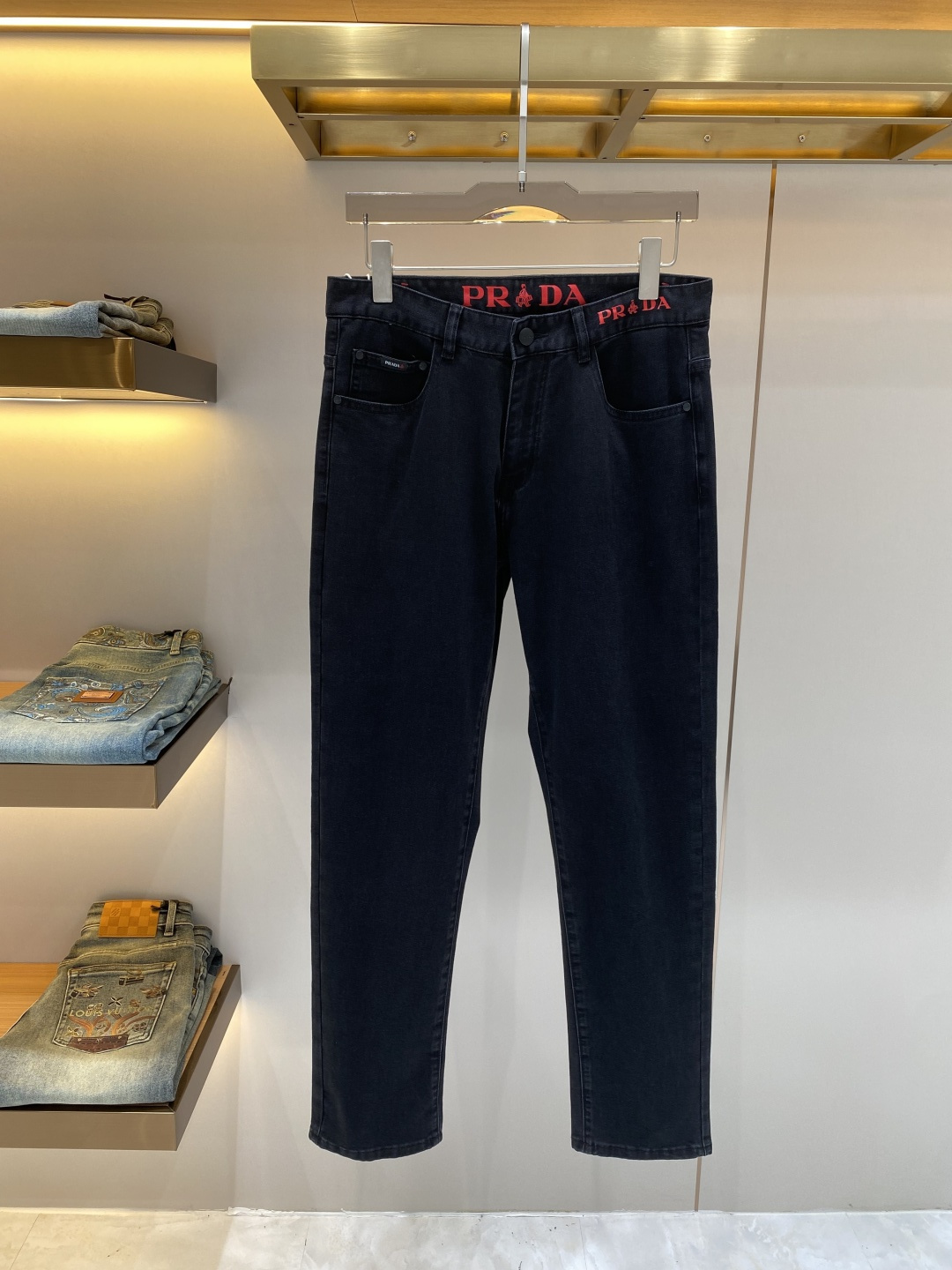 支持年后售后✅《𝙉𝙚𝙬🖤❤️普家》2026春款爆款新品 有售 实体店极品牛仔裤 原版好货，市场最高版本的