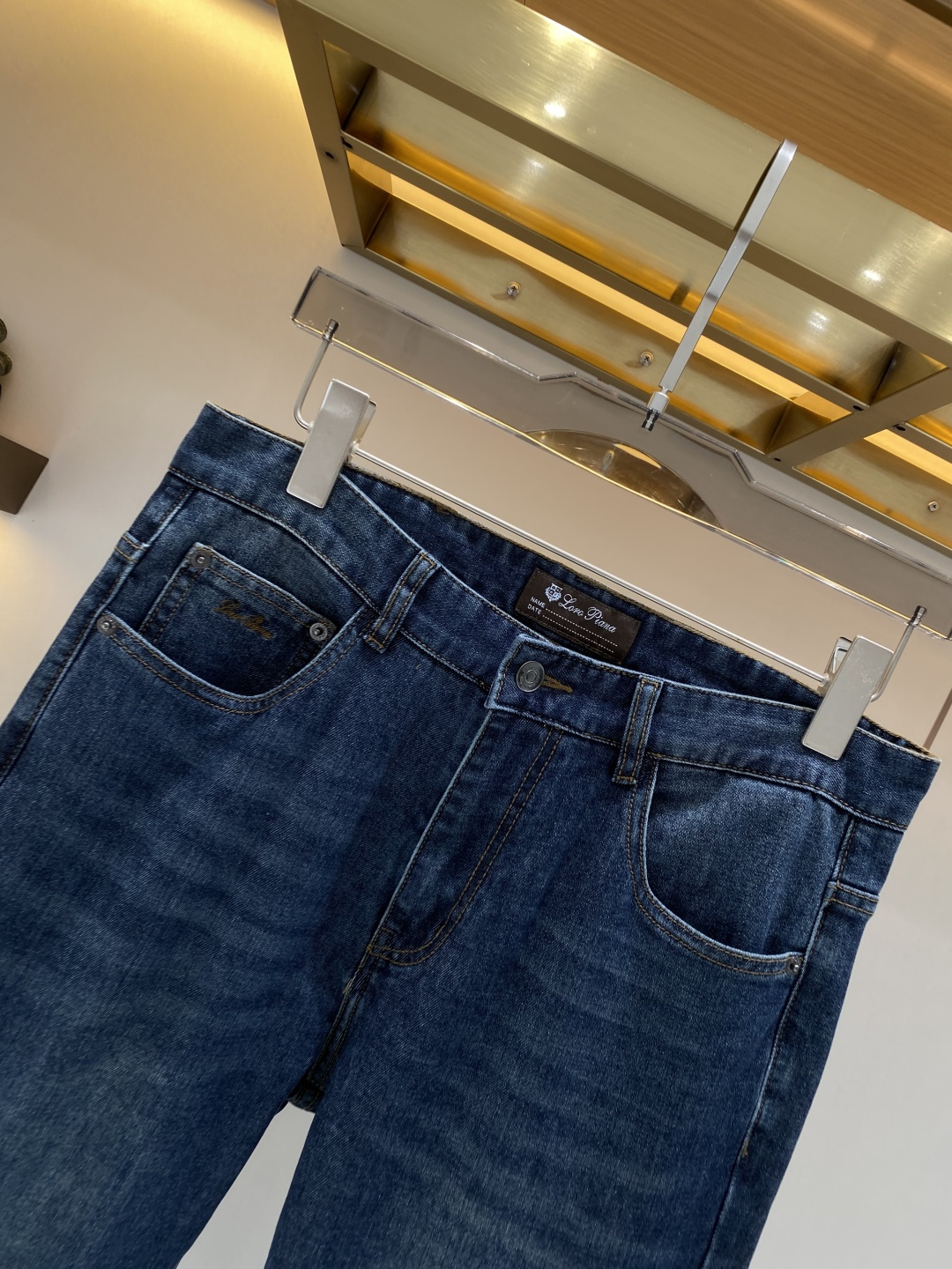 支持年后售后✅《𝙉𝙚𝙬🖤❤️Loro Piana家》2026春款爆款新品 有售 实体店极品牛仔裤 原版好
