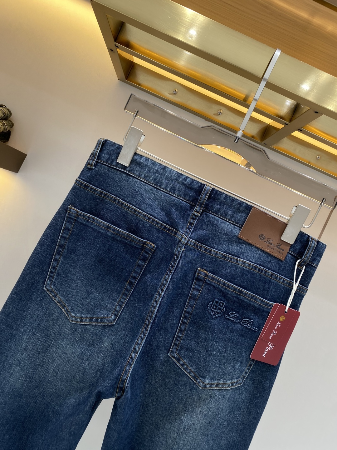 支持年后售后✅《𝙉𝙚𝙬🖤❤️Loro Piana家》2026春款爆款新品 有售 实体店极品牛仔裤 原版好