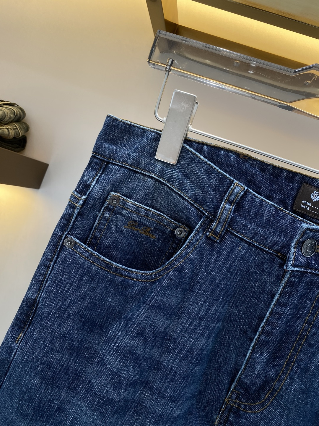 支持年后售后✅《𝙉𝙚𝙬🖤❤️Loro Piana家》2026春款爆款新品 有售 实体店极品牛仔裤 原版好