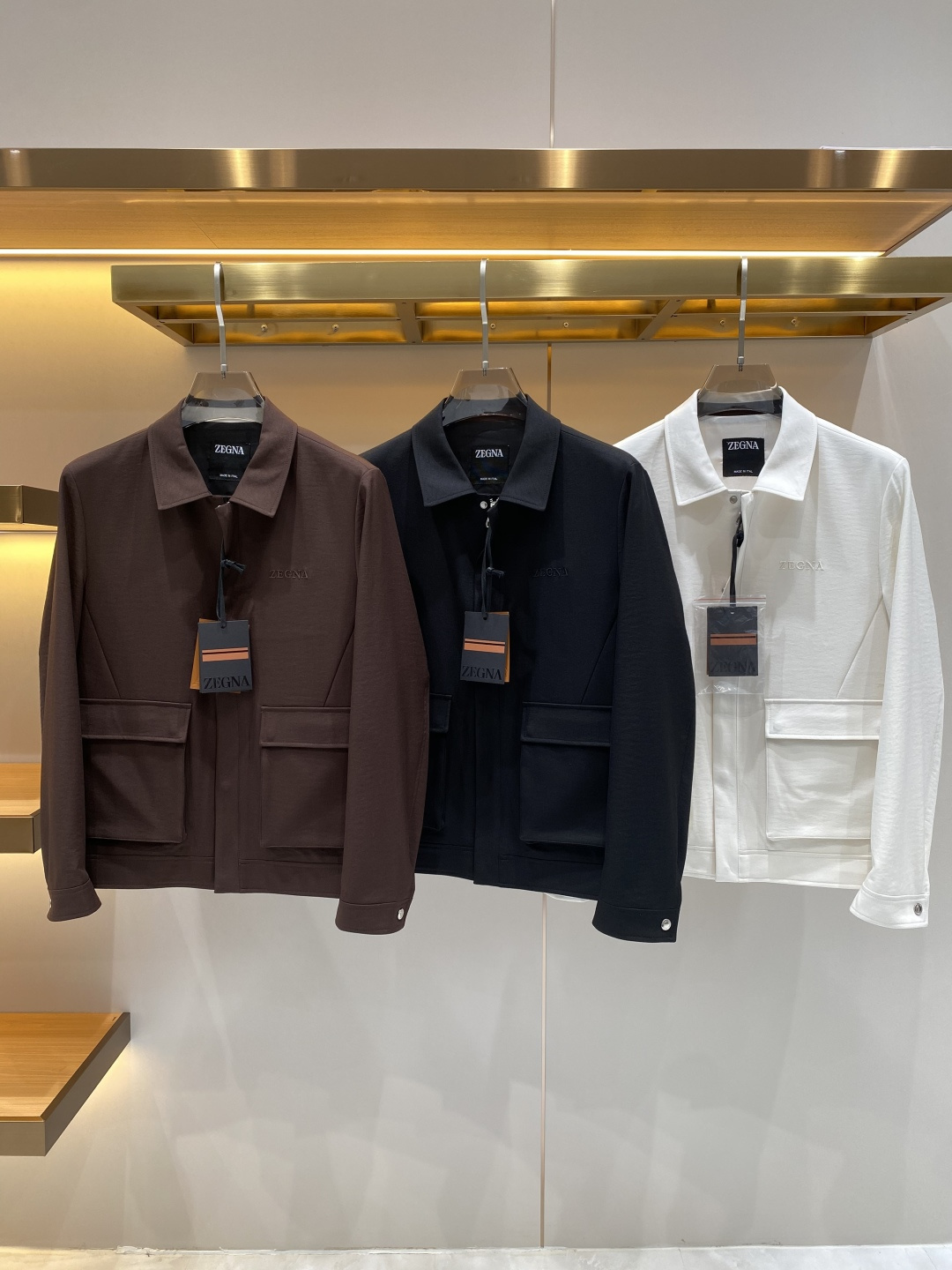 《𝙉𝙚𝙬🖤❤️杰尼家》2026ss官网同款，早春新款男士夹克外套，时尚休闲高端版本！专柜定制面料 透气舒