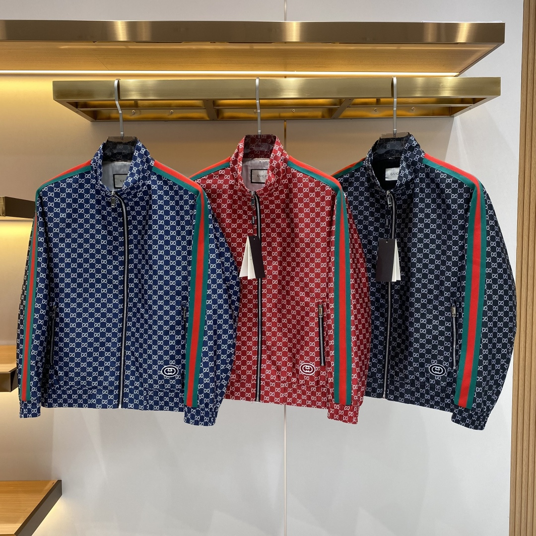 《𝙉𝙚𝙬🖤❤️古家》2026ss官网同款，早春新款男士夹克外套，时尚休闲高端版本！专柜定制面料 透气舒适