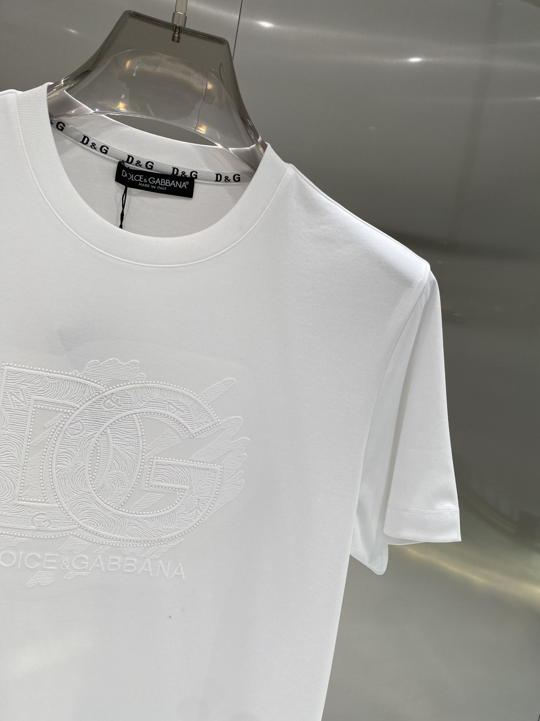 《𝙉𝙚𝙬🖤❤️DG家》2026新款首发专柜最新款短袖圆领T恤 高端订制 设计前卫时尚！品牌logo工艺设